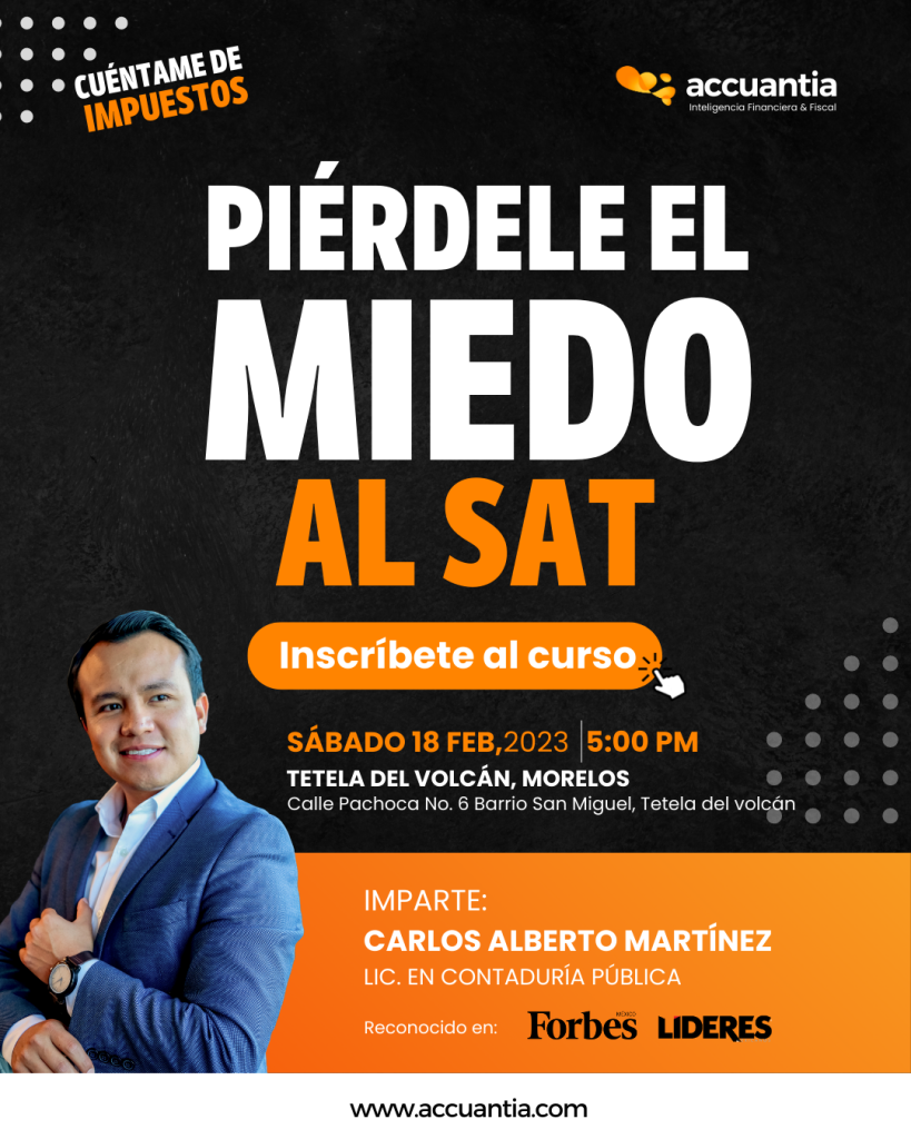 Curso de Impuestos y Obligaciones Fiscales